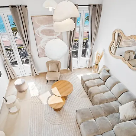 아파트 Renting - Promenade - Luxury Loft Sea View Balcony Floor 니스